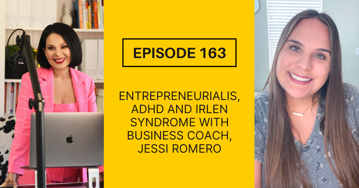 Episode 163: Entrepreneurialism, ADHD and Irlen Syndrome with Business Coach, Jessi Romero - Tracy Otsuka Episode 163: Entrepreneurialism, ADHD and Irlen Syndrome with Business Coach, Jessi Romero - Tracy Otsuka