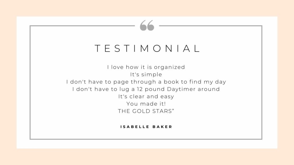 Isabelle Testimonial